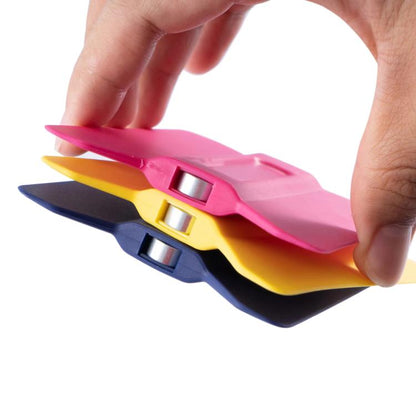 Car Film Scraper Plastic Winged Scraper Tool, With Magnet