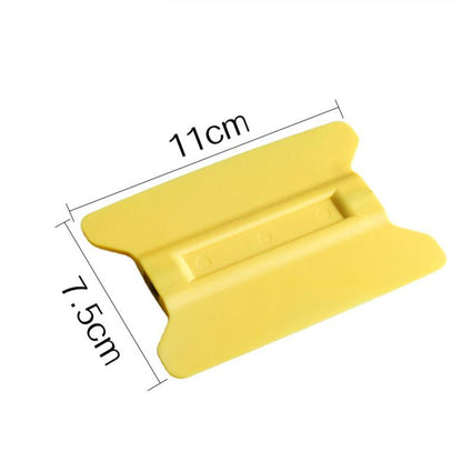 Car Film Scraper Plastic Winged Scraper Tool, With Magnet
