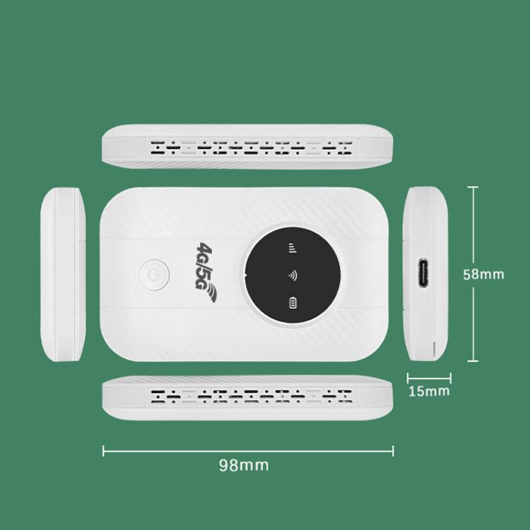 4G / 5G Mobile Pocket WiFi Car Portable SIM Card Router, M5