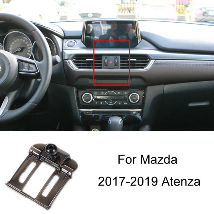 For Mazda Left Driving Car-Mounted Special Mobile Phone Navigation Bracket Base