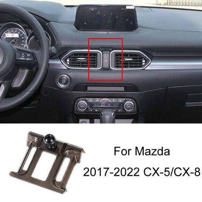 For Mazda Left Driving Car-Mounted Special Mobile Phone Navigation Bracket Base