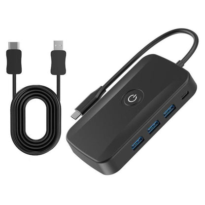 5-In-1 Wireless Casting Dock PD100W Fast Charger USB-C Docking Station, 5-In-1