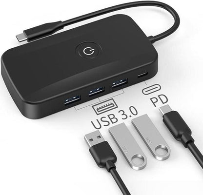 5-In-1 Wireless Casting Dock PD100W Fast Charger USB-C Docking Station, 5-In-1