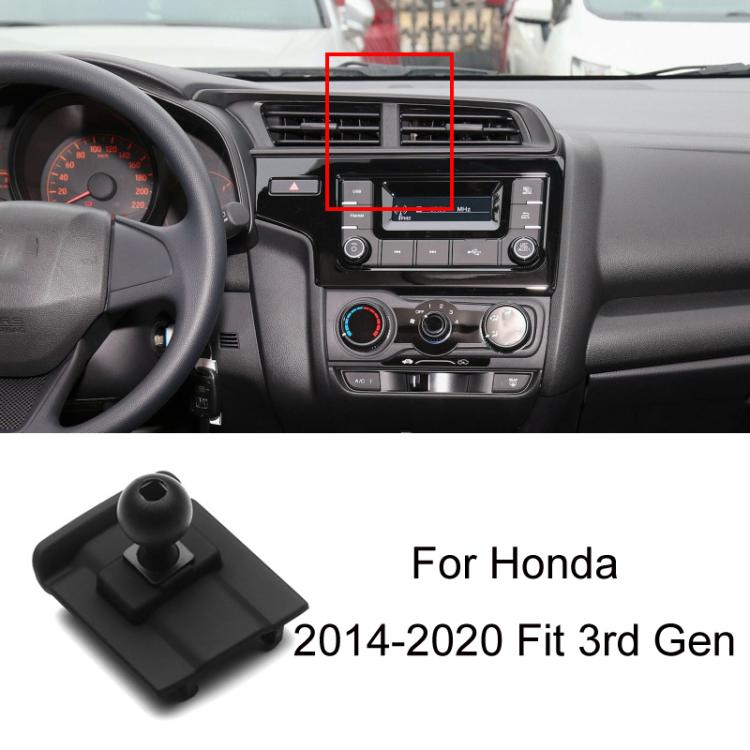 For Honda Left-hand Drive Car-Mounted Mobile Phone Navigation Holder Base
