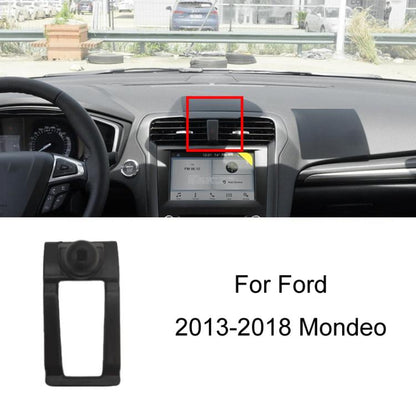 For Ford Left Driving Car Special Mobile Phone Navigation Bracket Base, 05-11 Focus, 07-13 Mondeo Zhisheng, 09-14 Festiva, 12-16 Focus, 13-18 Mondeo, 13-21 Kuga, 13-21 Mondeo, 14-19 Escort, 15-17 Karry K50, 15-19 Taurus, 15-20 Edge/Edge ST, 15-21 Musta...