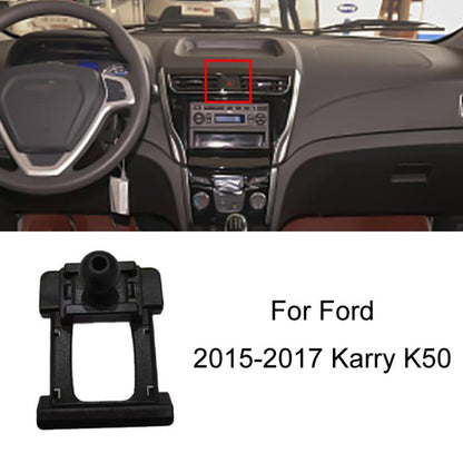 For Ford Left Driving Car Special Mobile Phone Navigation Bracket Base, 05-11 Focus, 07-13 Mondeo Zhisheng, 09-14 Festiva, 12-16 Focus, 13-18 Mondeo, 13-21 Kuga, 13-21 Mondeo, 14-19 Escort, 15-17 Karry K50, 15-19 Taurus, 15-20 Edge/Edge ST, 15-21 Musta...