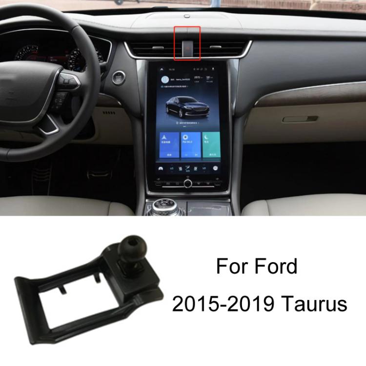 For Ford Left Driving Car Special Mobile Phone Navigation Bracket Base, 05-11 Focus, 07-13 Mondeo Zhisheng, 09-14 Festiva, 12-16 Focus, 13-18 Mondeo, 13-21 Kuga, 13-21 Mondeo, 14-19 Escort, 15-17 Karry K50, 15-19 Taurus, 15-20 Edge/Edge ST, 15-21 Musta...