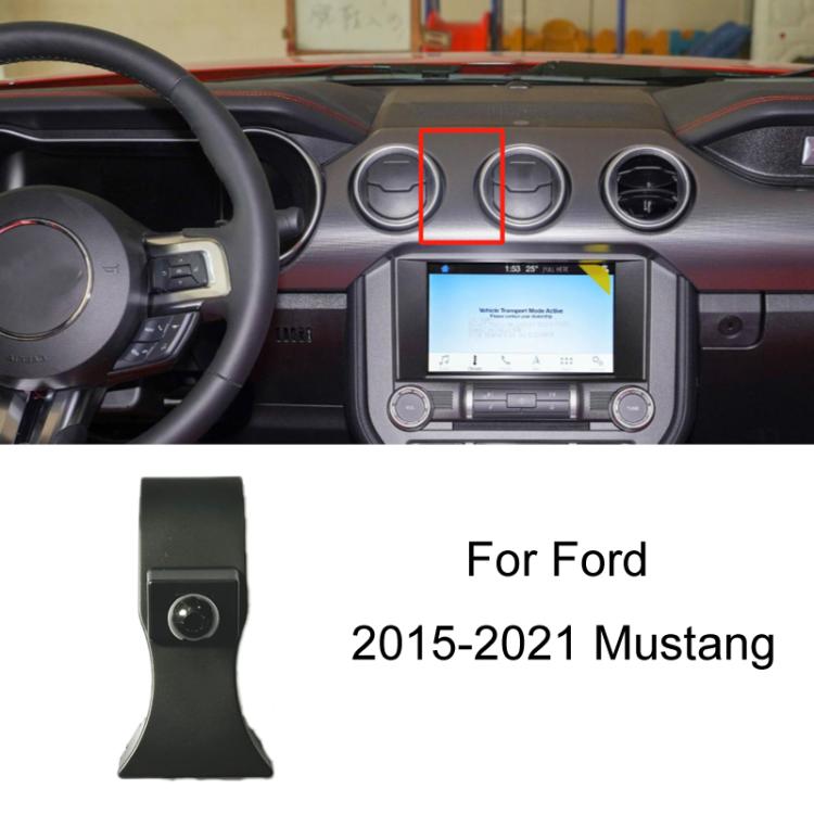 For Ford Left Driving Car Special Mobile Phone Navigation Bracket Base, 05-11 Focus, 07-13 Mondeo Zhisheng, 09-14 Festiva, 12-16 Focus, 13-18 Mondeo, 13-21 Kuga, 13-21 Mondeo, 14-19 Escort, 15-17 Karry K50, 15-19 Taurus, 15-20 Edge/Edge ST, 15-21 Musta...