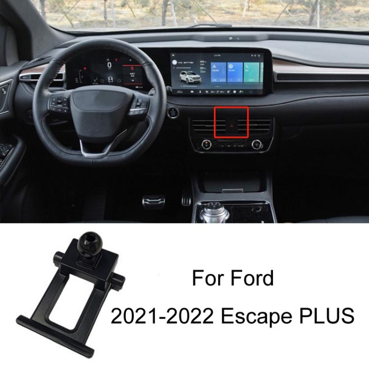 For Ford Left Driving Car Special Mobile Phone Navigation Bracket Base, 05-11 Focus, 07-13 Mondeo Zhisheng, 09-14 Festiva, 12-16 Focus, 13-18 Mondeo, 13-21 Kuga, 13-21 Mondeo, 14-19 Escort, 15-17 Karry K50, 15-19 Taurus, 15-20 Edge/Edge ST, 15-21 Musta...