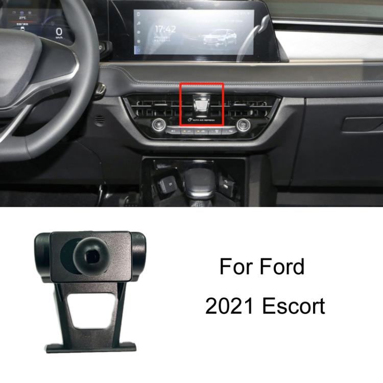 For Ford Left Driving Car Special Mobile Phone Navigation Bracket Base, 05-11 Focus, 07-13 Mondeo Zhisheng, 09-14 Festiva, 12-16 Focus, 13-18 Mondeo, 13-21 Kuga, 13-21 Mondeo, 14-19 Escort, 15-17 Karry K50, 15-19 Taurus, 15-20 Edge/Edge ST, 15-21 Musta...