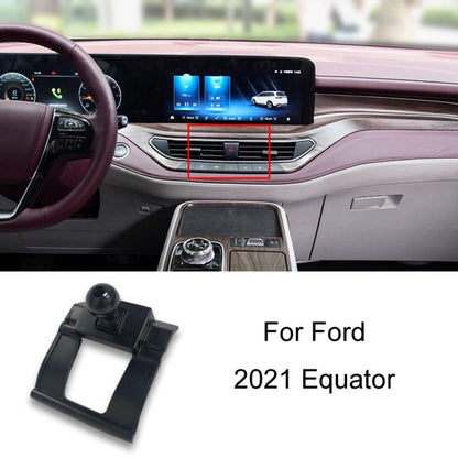 For Ford Left Driving Car Special Mobile Phone Navigation Bracket Base, 05-11 Focus, 07-13 Mondeo Zhisheng, 09-14 Festiva, 12-16 Focus, 13-18 Mondeo, 13-21 Kuga, 13-21 Mondeo, 14-19 Escort, 15-17 Karry K50, 15-19 Taurus, 15-20 Edge/Edge ST, 15-21 Musta...