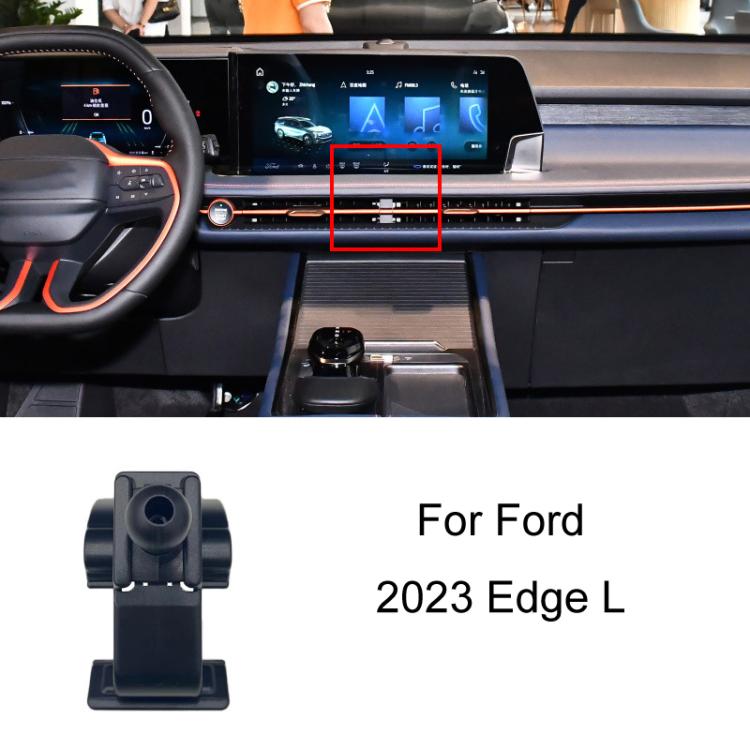 For Ford Left Driving Car Special Mobile Phone Navigation Bracket Base, 05-11 Focus, 07-13 Mondeo Zhisheng, 09-14 Festiva, 12-16 Focus, 13-18 Mondeo, 13-21 Kuga, 13-21 Mondeo, 14-19 Escort, 15-17 Karry K50, 15-19 Taurus, 15-20 Edge/Edge ST, 15-21 Musta...