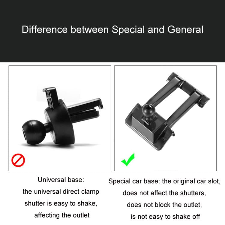 For Ford Left Driving Car Special Mobile Phone Navigation Bracket Base, 05-11 Focus, 07-13 Mondeo Zhisheng, 09-14 Festiva, 12-16 Focus, 13-18 Mondeo, 13-21 Kuga, 13-21 Mondeo, 14-19 Escort, 15-17 Karry K50, 15-19 Taurus, 15-20 Edge/Edge ST, 15-21 Musta...
