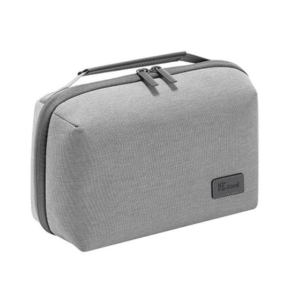 Business Trip Double Layer RPET Digital Cable Storage Bag Bluetooth Earphone Storage Organizer Handbag