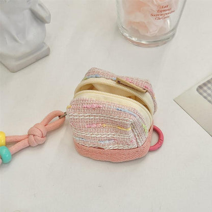 Sozakka Wireless Bluetooth Earphone Protective Case Cute Portable Storage Soft Cloth Case