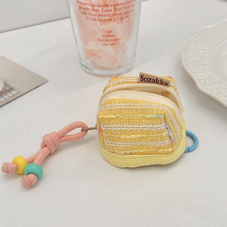 Sozakka Wireless Bluetooth Earphone Protective Case Cute Portable Storage Soft Cloth Case