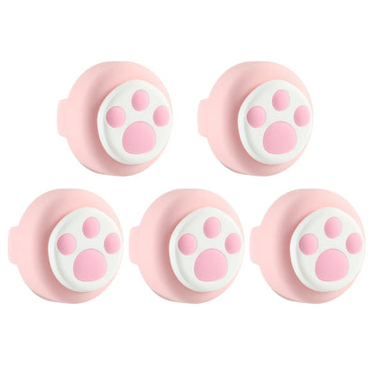 5pcs /Pack For Airtag Children Shoelace Fixed Locator Silicone Protective Cover, Little Dinosaur, Cat Claws, Rockets, Astronauts, Daisy