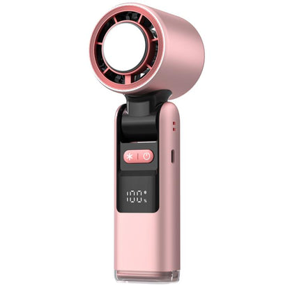 100-gear High Speed Handheld Fan Mini USB Rechargeable Foldable Portable Turbo Small Fan With Cooling
