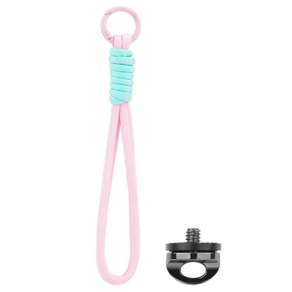 BRDRC Sports Camera Hand Lanyard With 1/4 inch Screw Loss Prevention Lanyard Wrist Strap Accessories