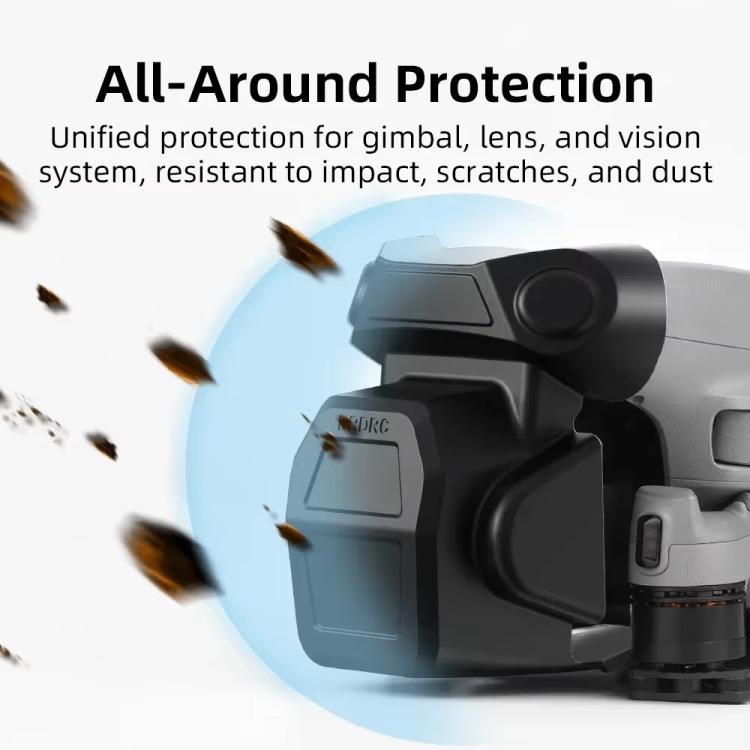 For DJI Air 3S BRDRC Lens Protective Cover Dustproof Anti-Knock Fixed Clip Gimbal Protector