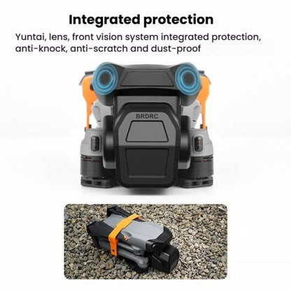 For DJI Air 3S BRDRC Lens Protective Cover Dustproof Anti-Knock Fixed Clip Gimbal Protector