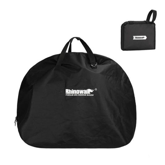 Rhinowalk RF203BK Sac de Rangement Étanche pour Vélo Pliant 20 Pouces, Sacoche de Transport pour Vélo, RF203BK