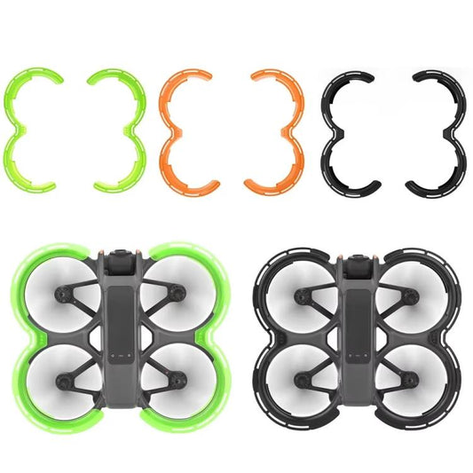 Pour DJI Avata 2 BRDRC, protection de pagaie intégrée, anneau de protection monobloc