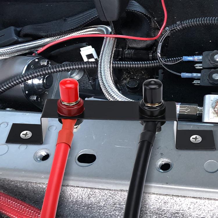 Battery Jump Starter Pure Copper Remote Battery Terminal Mounting Bracket, 4AWG, 5AWG, 6AWG, 7AWG