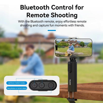 3 In 1 Cell Phone Holder Portable Desktop Fixed Bluetooth Remote Control Shooting Support Bracket, P1-HSS-01 Clip Version