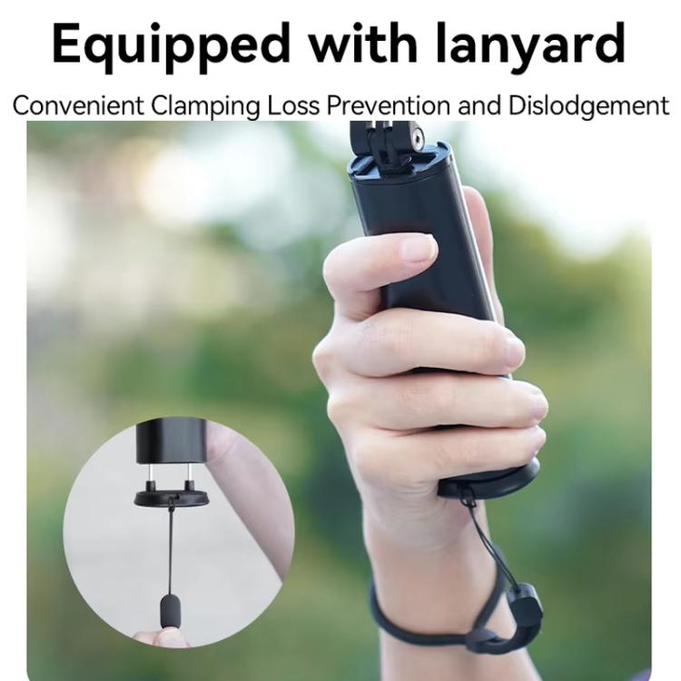 3 In 1 Cell Phone Holder Portable Desktop Fixed Bluetooth Remote Control Shooting Support Bracket, P1-HSS-01 Clip Version