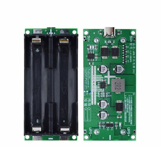 15W 3A High-power UPS18650 Lithium Battery Boost Charging Module, 5V, 9V, 12V