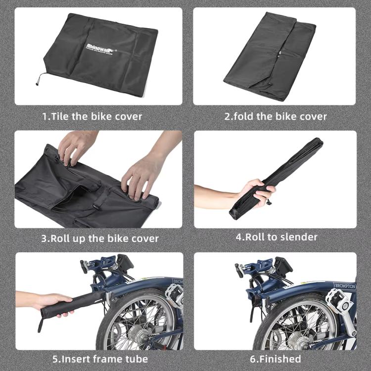 Rhinowalk RF164 For Brompton Folding Bicycle Ultralight Storage Bag, RF164