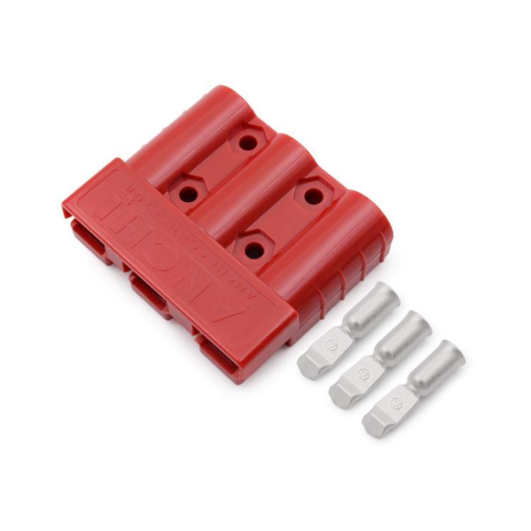 Anderson Three Pole 50A 600V Power Connector Electrical Bike Forklift Charging Plug