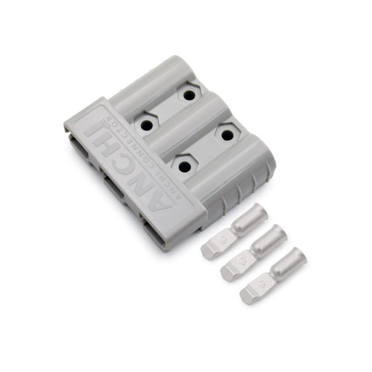 Anderson Three Pole 50A 600V Power Connector Electrical Bike Forklift Charging Plug
