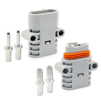 Anderson 50A 12V/24V Air Conditioner Waterproof Plugs Automotive Power Cord Connector, Female Connector, Male Cnnector