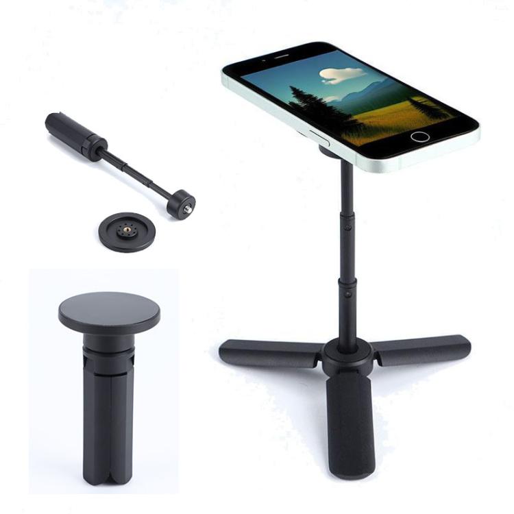 Mini Magnetic Bracket Tripod For Camera Mobile Phone With 3-stage Telescopic Design
