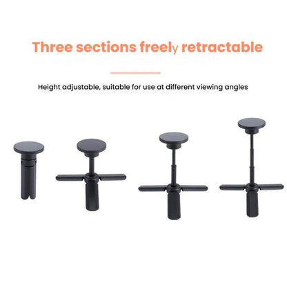 Mini Magnetic Bracket Tripod For Camera Mobile Phone With 3-stage Telescopic Design