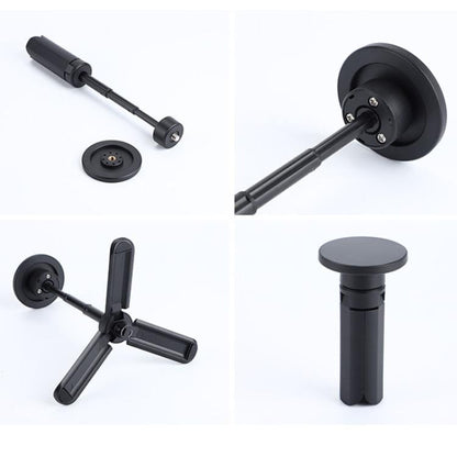 Mini Magnetic Bracket Tripod For Camera Mobile Phone With 3-stage Telescopic Design