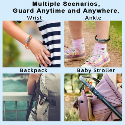 Bracelet anti-moustiques en silicone Répulsif moustique extérieur pour adultes et enfants