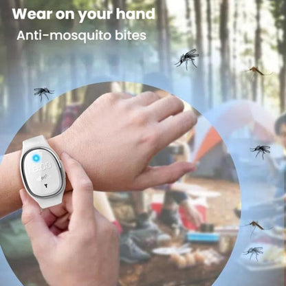 Montre intelligente anti-moustiques à ultrasons pour enfants Bracelet anti-moustiques extérieur