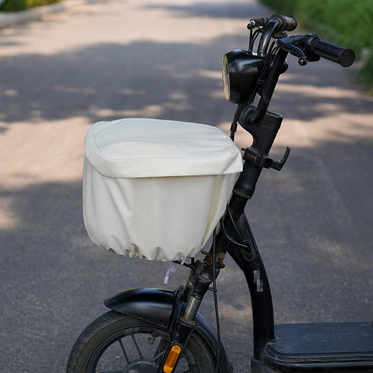 Housse pare-soleil pour panier de vélo électrique Sac de rangement étanche pour sac suspendu