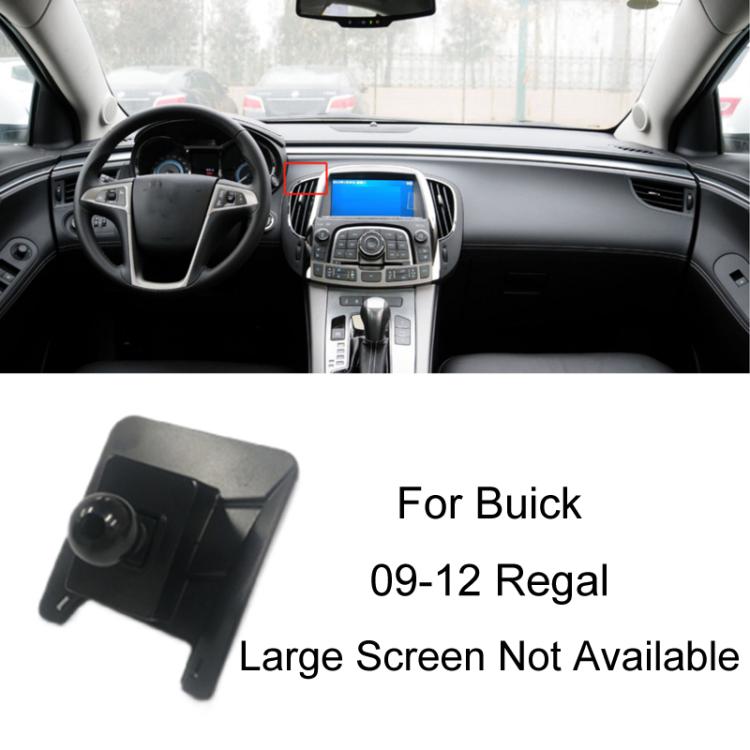 For Buick Left Driving Car Special Mobile Phone Navigation Bracket Base, 04-07 Excelle, 05-10 GL8 Firstland, 08-15 Excelle, 09-12 Regal, 17-22 Regal, 09-12 Regal Large Screen Not Available, 10-14 Excelle GT, 14-15 Regal, 14-15 Buick Regal, 14-18 GL8 ES...