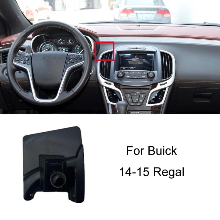 For Buick Left Driving Car Special Mobile Phone Navigation Bracket Base, 04-07 Excelle, 05-10 GL8 Firstland, 08-15 Excelle, 09-12 Regal, 17-22 Regal, 09-12 Regal Large Screen Not Available, 10-14 Excelle GT, 14-15 Regal, 14-15 Buick Regal, 14-18 GL8 ES...