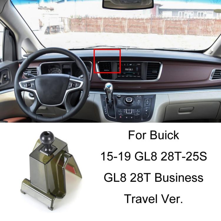 For Buick Left Driving Car Special Mobile Phone Navigation Bracket Base, 04-07 Excelle, 05-10 GL8 Firstland, 08-15 Excelle, 09-12 Regal, 17-22 Regal, 09-12 Regal Large Screen Not Available, 10-14 Excelle GT, 14-15 Regal, 14-15 Buick Regal, 14-18 GL8 ES...