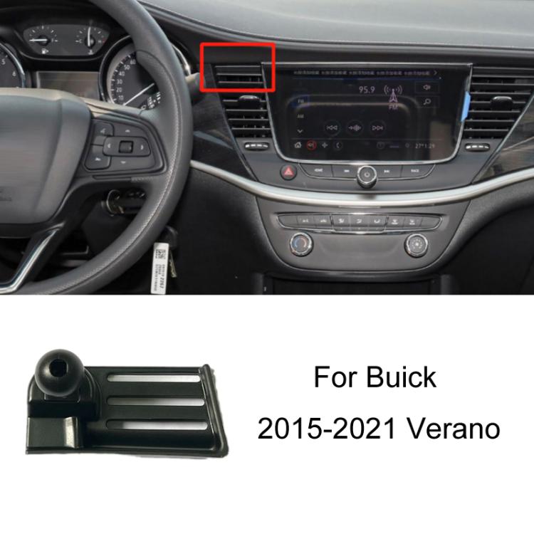 For Buick Left Driving Car Special Mobile Phone Navigation Bracket Base, 04-07 Excelle, 05-10 GL8 Firstland, 08-15 Excelle, 09-12 Regal, 17-22 Regal, 09-12 Regal Large Screen Not Available, 10-14 Excelle GT, 14-15 Regal, 14-15 Buick Regal, 14-18 GL8 ES...