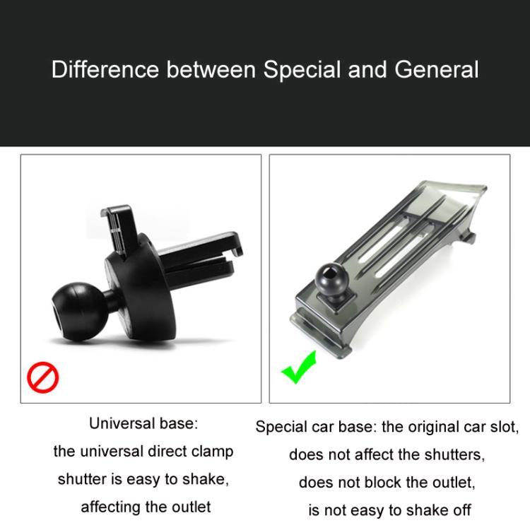 For Buick Left Driving Car Special Mobile Phone Navigation Bracket Base, 04-07 Excelle, 05-10 GL8 Firstland, 08-15 Excelle, 09-12 Regal, 17-22 Regal, 09-12 Regal Large Screen Not Available, 10-14 Excelle GT, 14-15 Regal, 14-15 Buick Regal, 14-18 GL8 ES...
