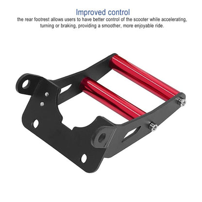 Pour trottinette électrique KUGOO M4, accessoires de support de pied arrière, de guidon et de support arrière