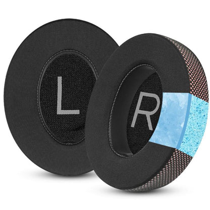 For Bose NC700 Headphone 1pair Ice Gel Ear Pads Earmuffs Protective Cover, Breathable Mesh Black Purple, Magical Ice Black Purple, Honeycomb Ice Black Blue, Honeycomb Ice Black Orange, Honeycomb Ice Black Purple