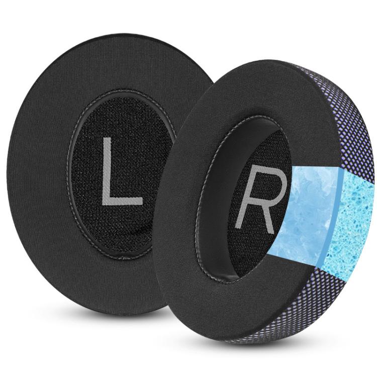 For Bose NC700 Headphone 1pair Ice Gel Ear Pads Earmuffs Protective Cover, Breathable Mesh Black Purple, Magical Ice Black Purple, Honeycomb Ice Black Blue, Honeycomb Ice Black Orange, Honeycomb Ice Black Purple
