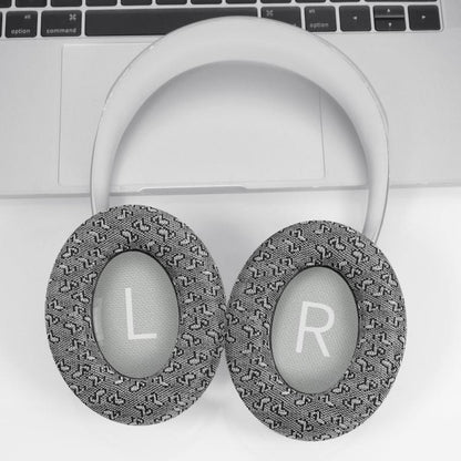For BOSE NC700 Headphone 1pair Ear Pads Musical Note Design Cloth Ear Cushions